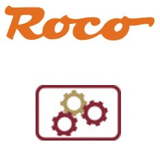Roco 143830 Vor-/Nachlaufradsatz AC- k.rot