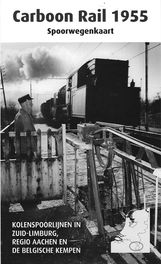 Carboon Rail 1955 Spoorwegenkaart